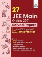 Disha Experts | 27 JEE Main Online 2021 Solved Papers (All Sittings) With...