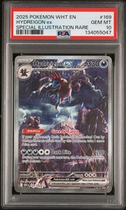 Hydreigon ex 169/086 Special Illustration Rare White Flare
