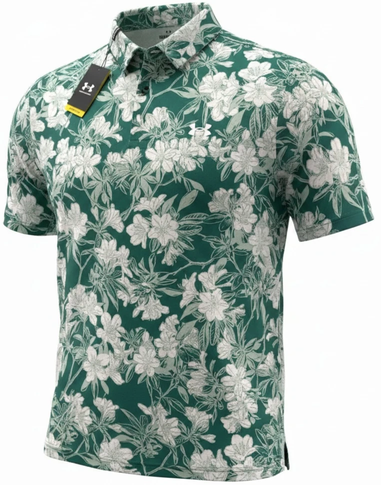 Under Armour Matchplay Printed Mens Short-Sleeve Floral White & Green Polo Shirt
Opens in a new wind