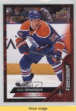 2016-17 Upper Deck Compendium Red Matt Hendricks #108 READ n7v