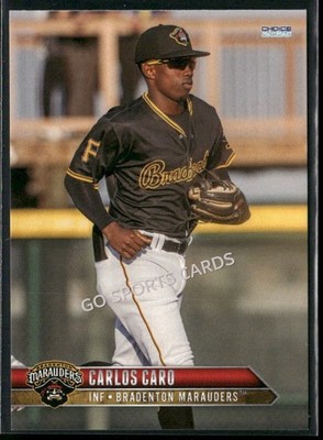 2025 Bradenton Marauders Carlos Caro RC Rookie Pirates DR