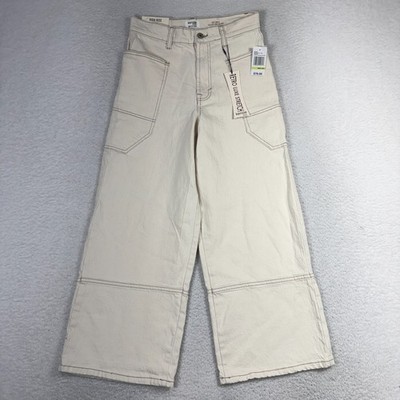 Kensie The Carla High Rise Wide Leg Jeans Womens 4/27 (28x26) Retro Luxe Stretch