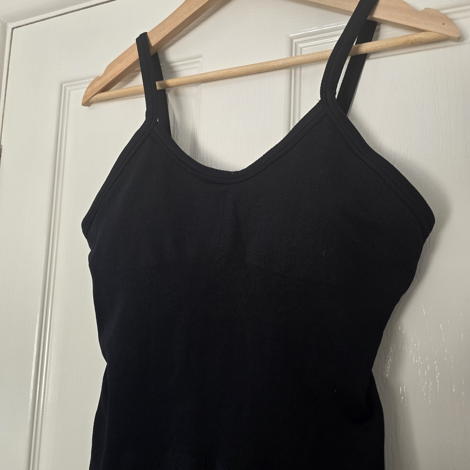 Primark Womens Workout Gym Summer Black Playsuit One-Piece Size Medium (12-14) image 2