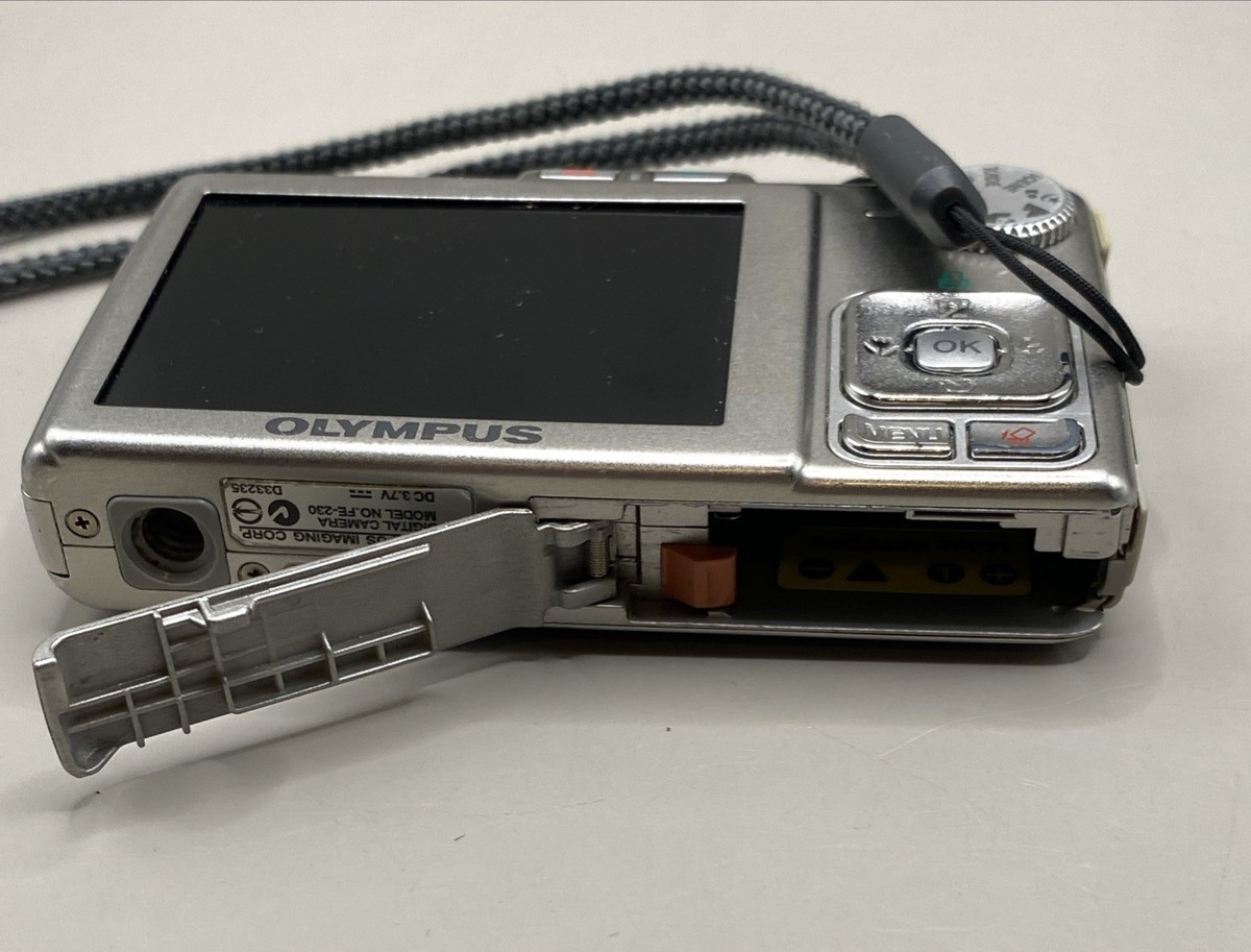 Olympus FE FE-230 7.1MP Digital Camera - Silver for sale online | eBay