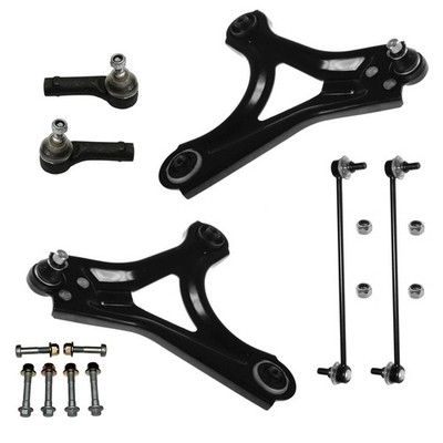 2 Querlenker 2 Spurstangenkopf 2 Traggelenk für Ford Mondeo II MK2 links rechts
