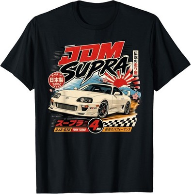 Japanese Cars Retro JDM Street Scene Tuner Car Art Unisex T-Shirt