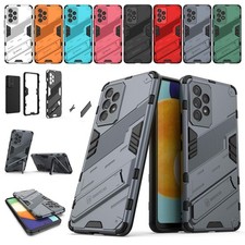 For Galaxy A17/A56/A55/A16 S25 S24 Case Rubber Hybrid Shockproof Stand Cover