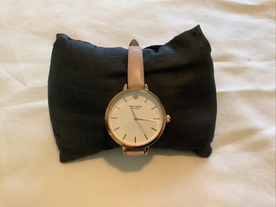 Kate Spade New York KSW1501Women's Beige Leather Analog Quartz Watch New Battery