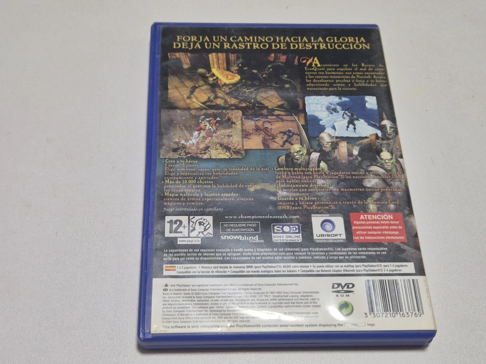 CHAMPIONS OF NORRATH . Pal España . Envio Certificado, foto 2 de 4
