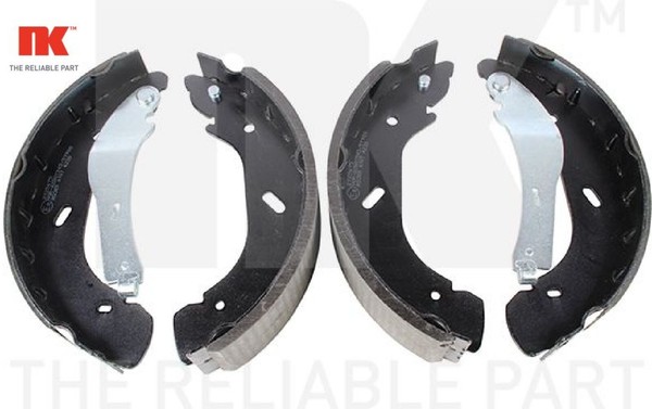 Nk 2725675 Bremsbackensatz 4 Bremsbacken Trommelbremse FüR Ford-image
