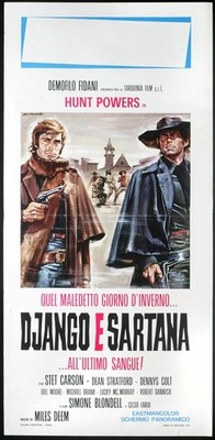 CINEMA-locandina QUEL MALEDETTO...DJANGO SARTANA powers M.DEEM