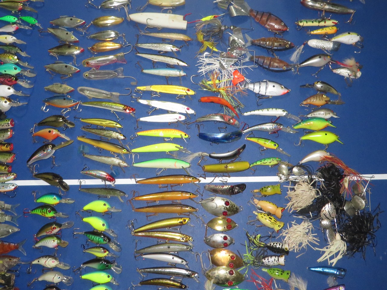 Huge Fishing Lure Lot over 250 Lures Rebel Rapala Berkley CC Creek - Image 10