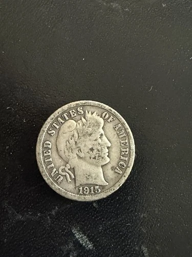 1915 P Barber Liberty Head Dime G
