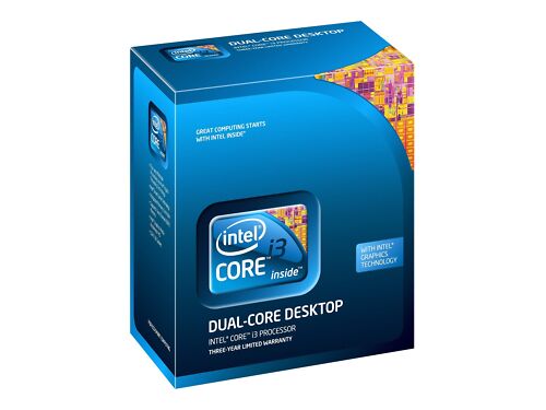 Intel BX80616I3530 SLBX7 Core i3-530 4M, 2.93 GHz New Retail Box - Afbeelding 1 van 1