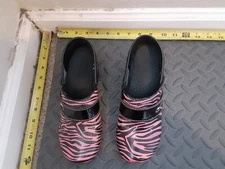 Sanita Pro Bjork Rosa Stripe Pink Black EU 35 WOMEN US 5 4.5 #S17