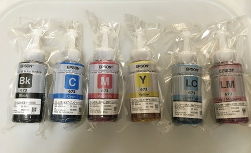Epson Genuine T673 Series Ecotank Ink 