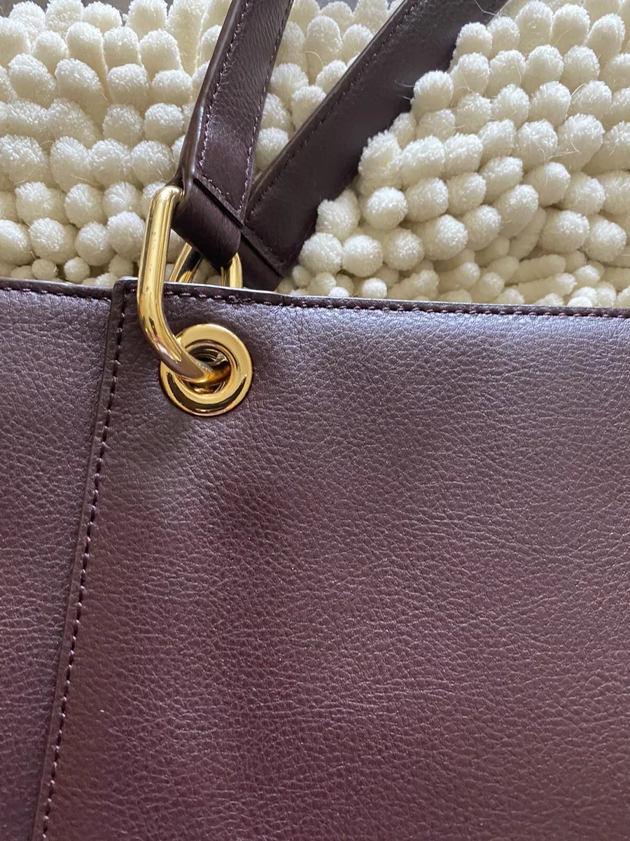 Ralph lauren burgundy handbag cheap