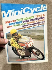 Mini Cycle Motorcycle Magazine June 1974 50cc Road Racers