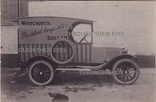 Original photo 1920's truck Provident CO-OP society Whitchurch Shropshire