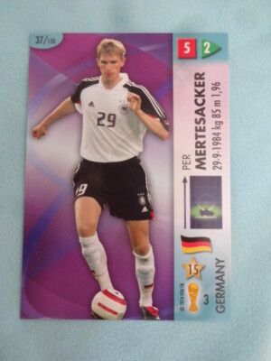 PANINI FIFA World Cup 2006 Germany Card For MERTESACKER Arsenal W. Bremen No. 37