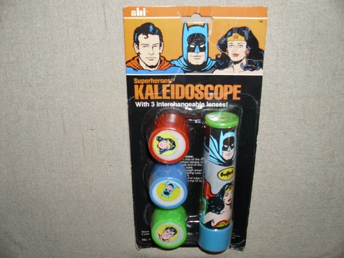 VINTAGE WONDER WOMAN SUPER FRIEND BATMAN SUPERMAN KALEIDOSCOPE AHI RARE MOC 1979