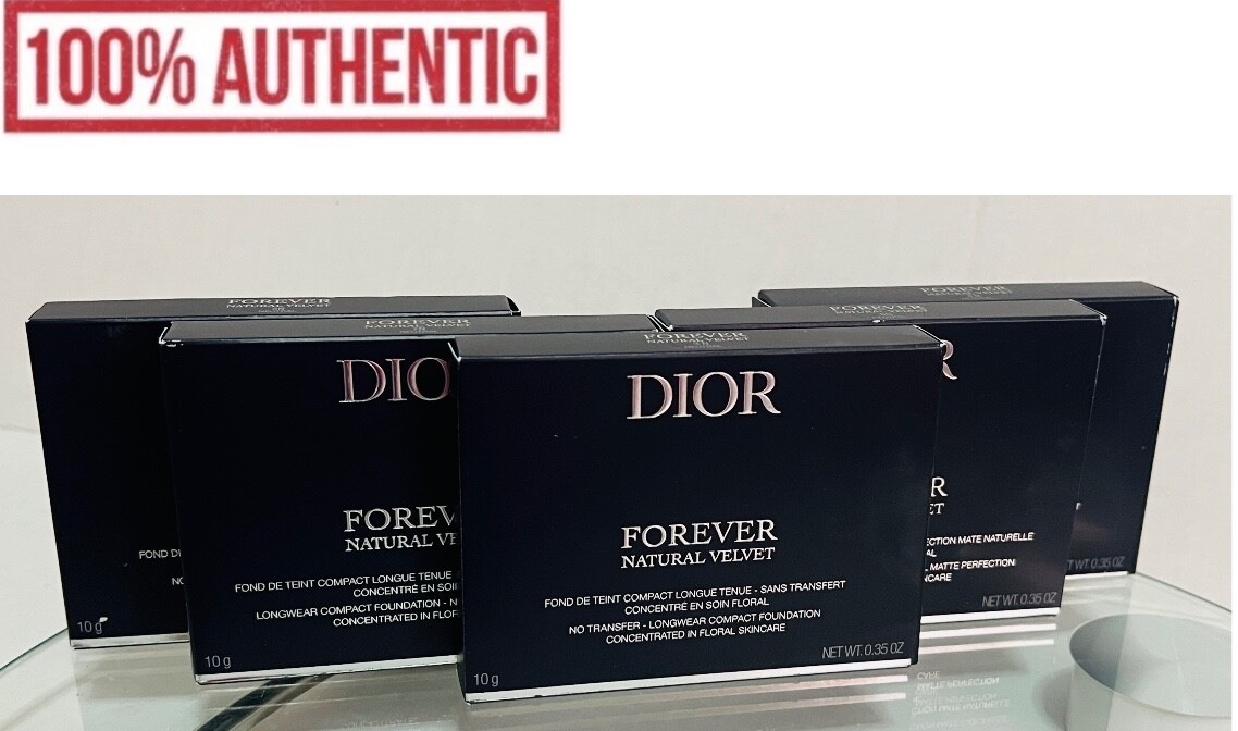 （未使用品）Dior Forever Natural Velvet N0 Dior Forever Natural Velvet Longwear Compact Foundation New