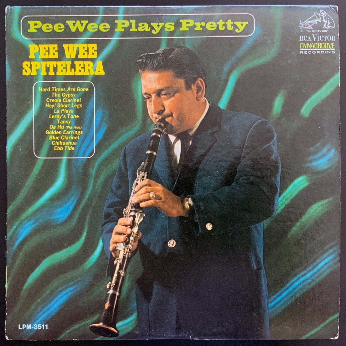 Pee Wee Spitelera - Pee Wee Plays Pretty. RCA Victor LPM 3511. VG