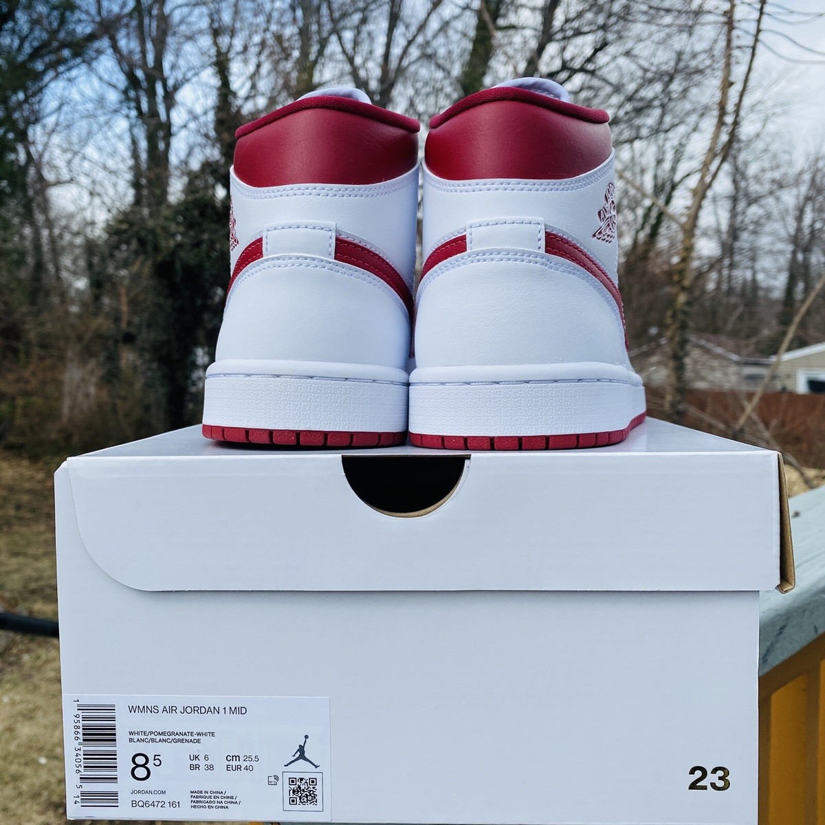 靴 WMNS Air Jordan 1 Mid Reverse Chicago AIR JORDAN 1 MID MNS WMNS 