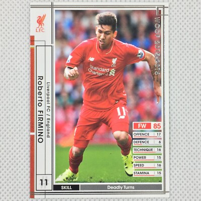 Panini WCCF 2015-16 Roberto Firmino Liverpool 046 1899