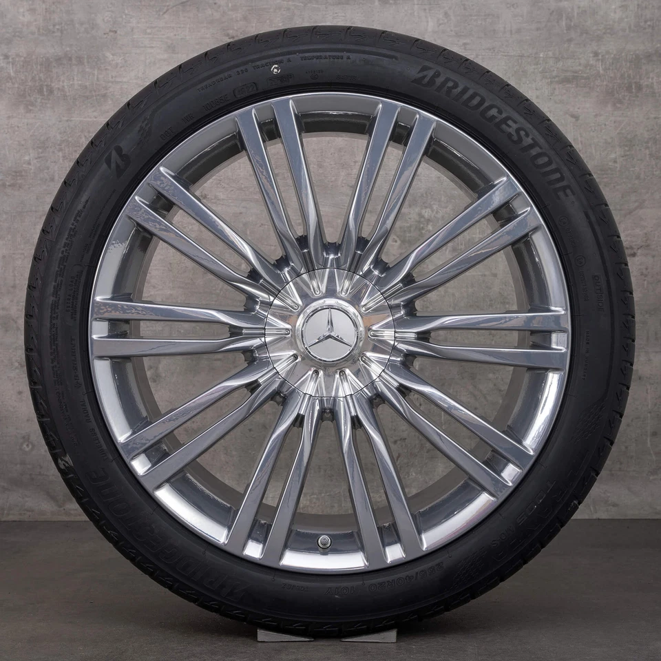 Original Maybach Mercedes Benz S-Klasse Felgen 20 Zoll W223 Z223 Sommerräder - Bild 2 von 4