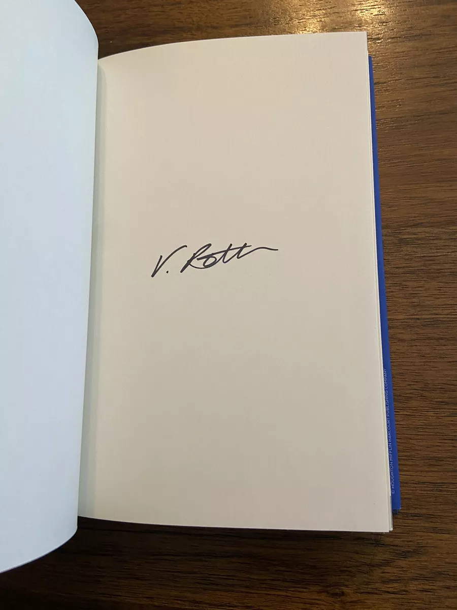 Chosen Ones By Veronica Roth Exclusive Signed Hard Cover Book