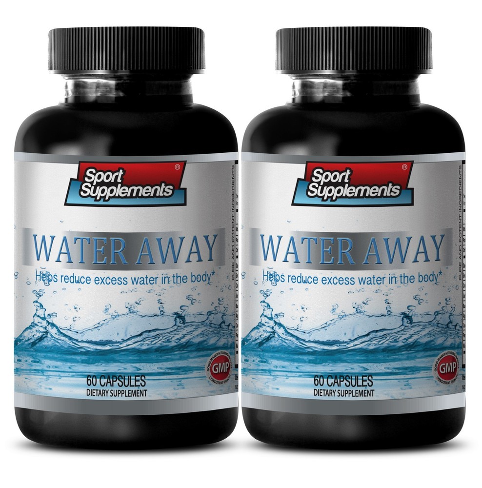 Lower Blood Pressure - Water Away Pills 700mg -100% Natural Blend of Vitamins 2B