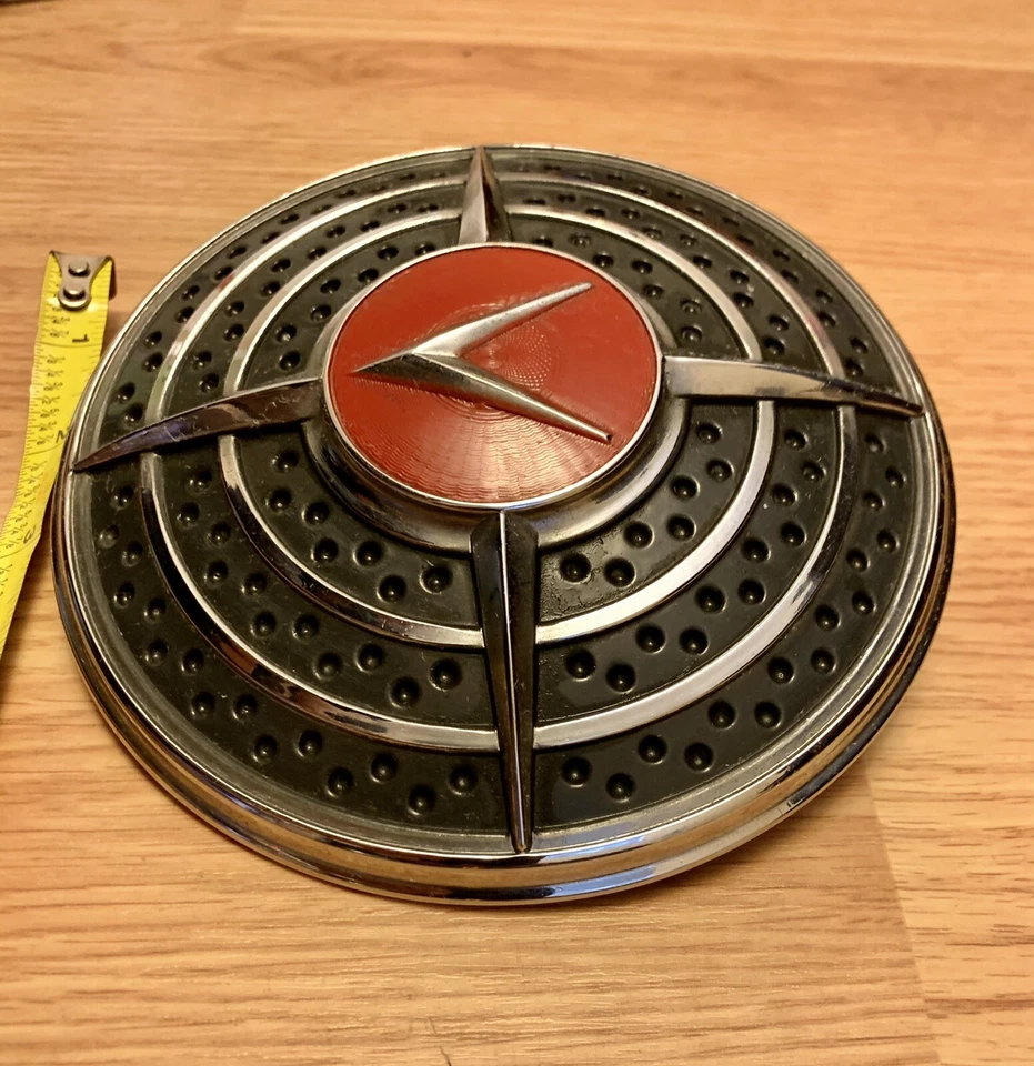 Cadillac Series 61 1941 placa de eliminación de luz antiniebla cromada GM OEM NOS Foto 3 de 4