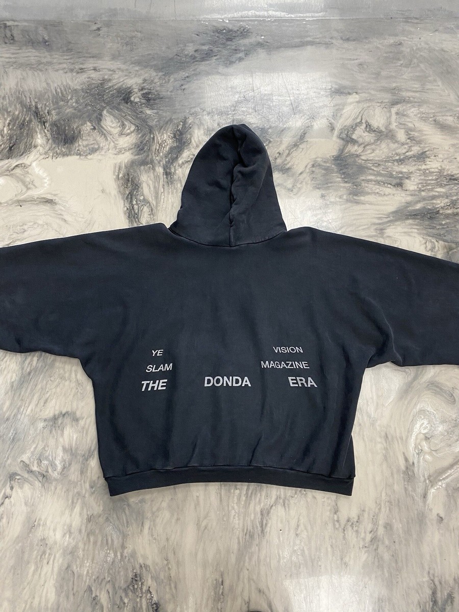 Kanye West Donda Slam Hoodie Black Small Authentic | eBay Kanye West Donda Slam Hoodie Black Small Authentic | eBay