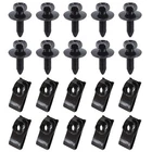 for Chevy Truck Body Bolts & U-nut Clips- M8-1.25- 13mm Hex- 20pcs 10ea