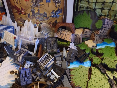 HUGE LOT of Mega Bloks Dragons Krystal Wars Ship Land Minis Xtrs 32+ LBs CHECK📸 - Picture 11 of 24