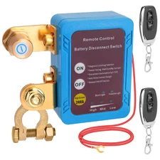 12V 240A Battery Kill Switch Remote Battery Disconnect Switch for Auto RV ATV