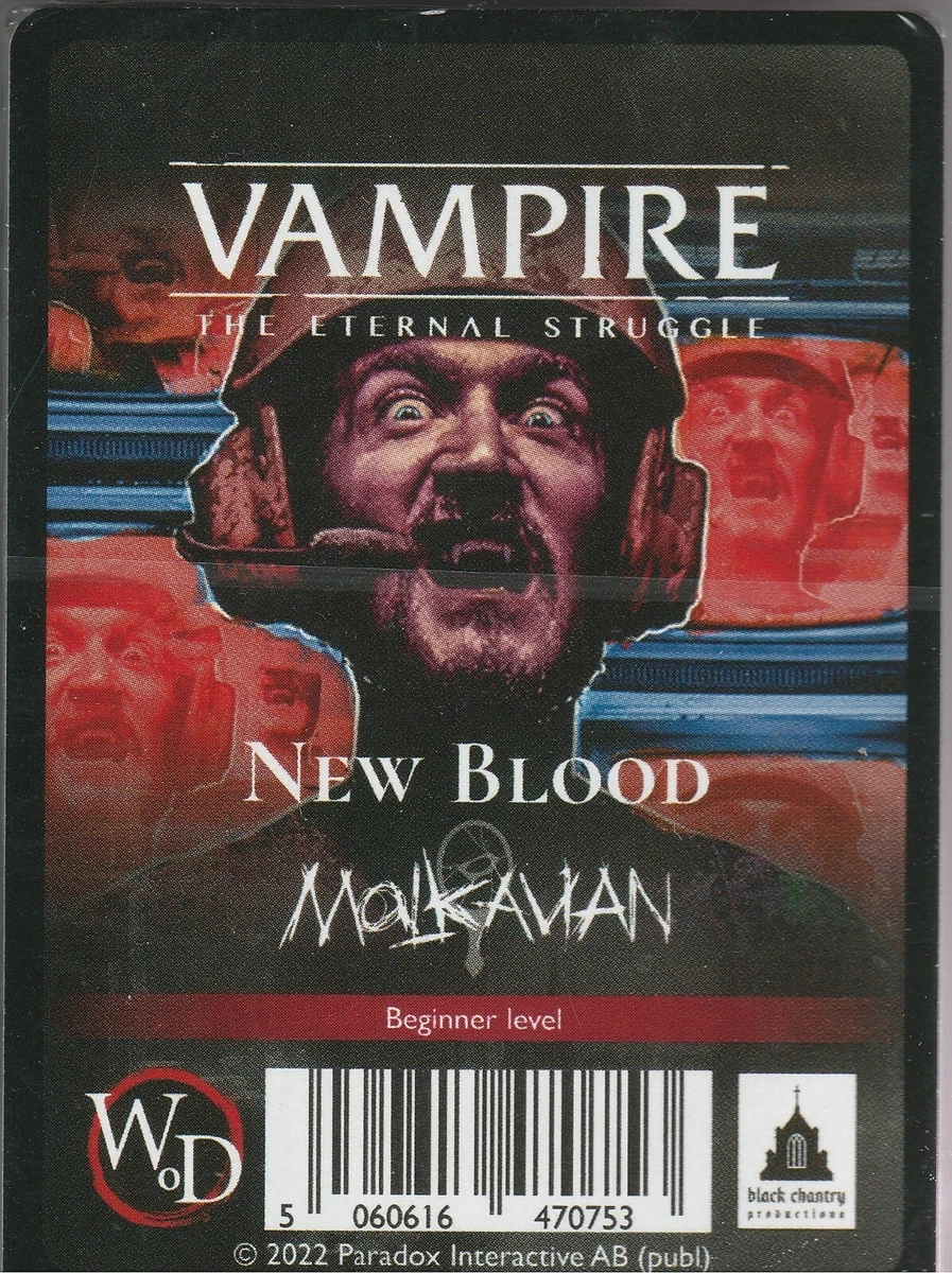 Vampire: The Eternal Struggle Sealed Collectible Card Game Decks