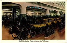 Dewitt Clinton Trail Henry Ford Museum Dearborn Michigan Mi Vintage Postcard