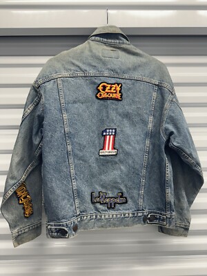 Vintage 80s Levis Denim Trucker Jacket Red Tab Type 3 Washed Faded