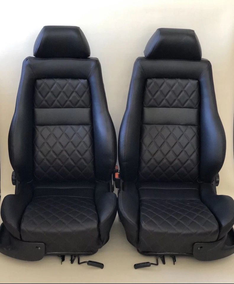 VW Golf 3 4 Cabrio Ledersitze Neubezogen Komplett Colour Concept GTI Edition - Bild 2 von 4