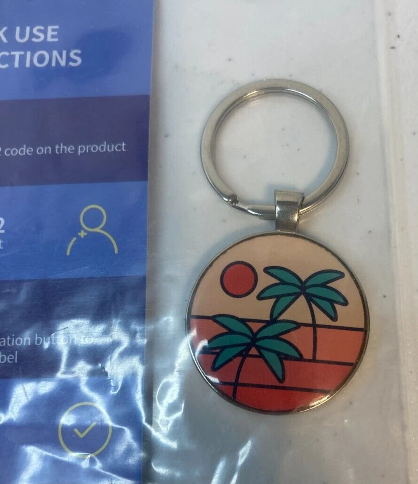 Código QR Llavero Etiqueta de identificación de mascotas Perro Gato Etiqueta Perfil de mascota en línea Alerta de ubicación de mascotas Foto 2 de 4