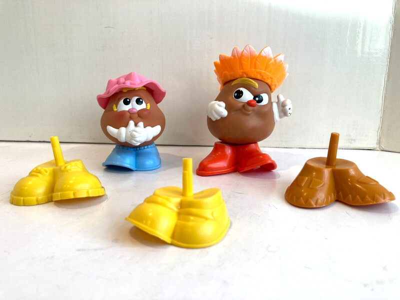 Mr Mini Potato Head Spud Kids Babies/VTG Mixed Lot Of 2 With Extras