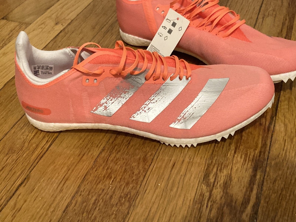 Adidas Adizero Avanti Boost Signal Coral Size 11 Adidas Adizero Avanti Track Spikes EE4613 Orange Coral  main image 3