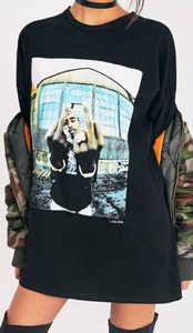 tupac t shirt dress