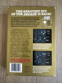 Pac-Man Tengen Nintendo Entertainment System 1980-1984 USA made NES Video Game