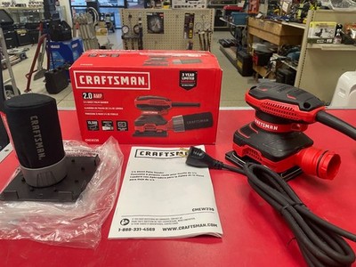 CRAFTSMAN CMEW230 1/4'' Sheet Palm Sander 2.0 Amp **Open/Box**