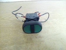 Allen Bradley Green Pushbutton W/ 2 800F-X10 Series A Contact Blocks
