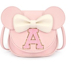 Toddler Purse for 3-8 - Girls Mini Mouse Ears Purse Pink A