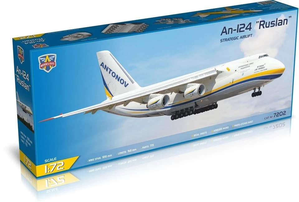 Antonov 124 In Non-Military Aircraft Models & Kits for sale | eBay